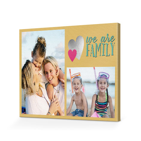 personalised photo canvases wall art boots photo