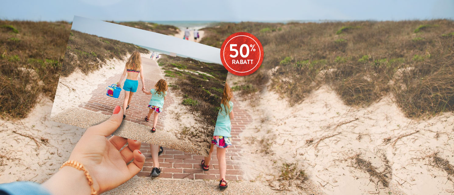 FOTOABZ&Uuml;GE 50% RABATT