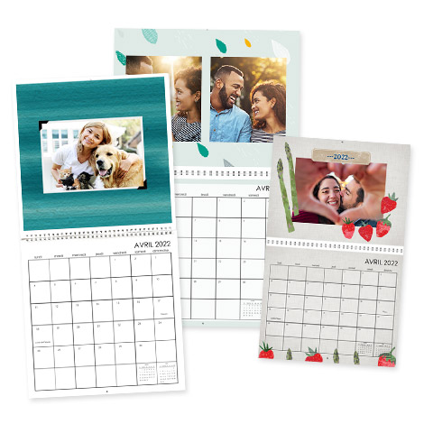 Calendriers Photos Personnalises A Petits Prix Snapfish Fr