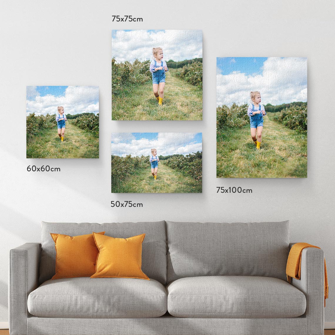 75x100cm (30x40") Classic Canvas | Large Canvas | Canvas & Home Decor