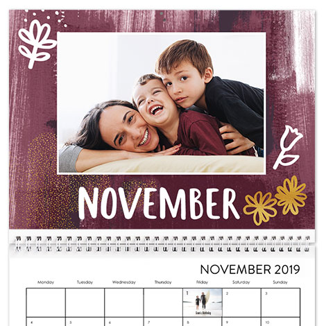 Calendar Sizes
