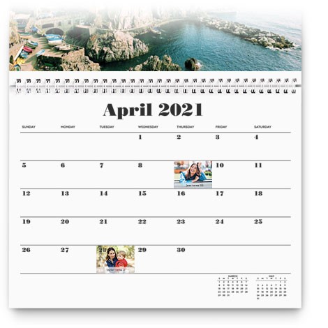 New! Calendar grids