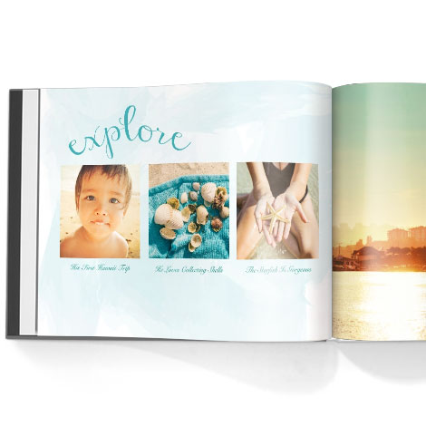 Photo book. Aloha theme