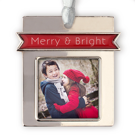 Bright Photo Ornament