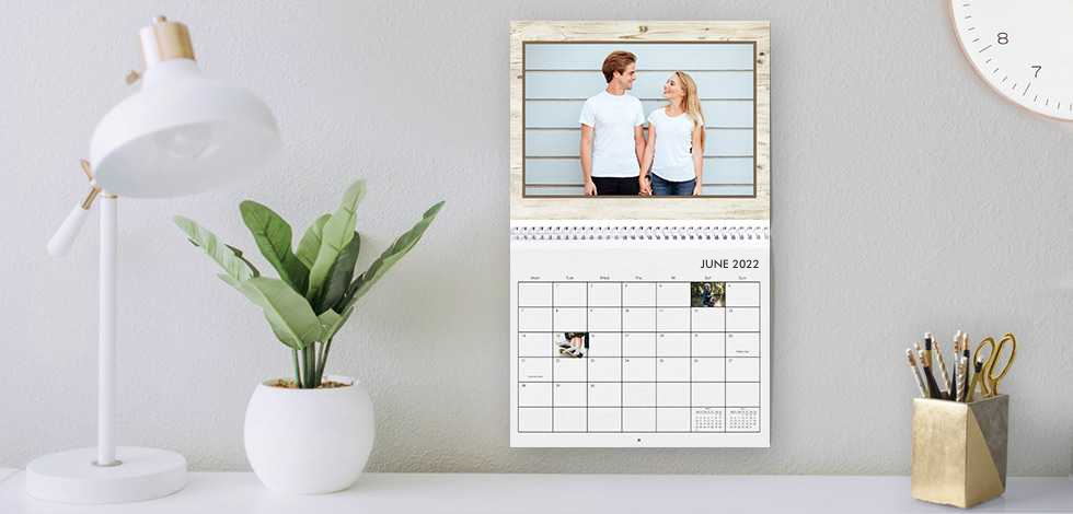 Print personalised photo calendar