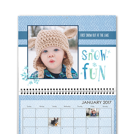 8.5x11 Wall Calendar