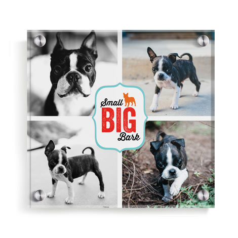 25x25cm Wall-mounted Acrylic Photo Panel