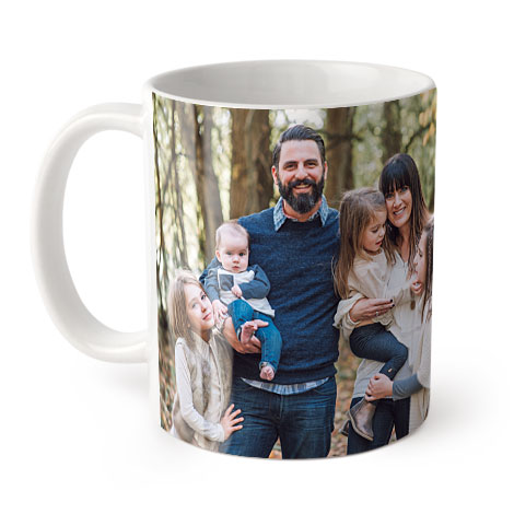 White Photo Mugs