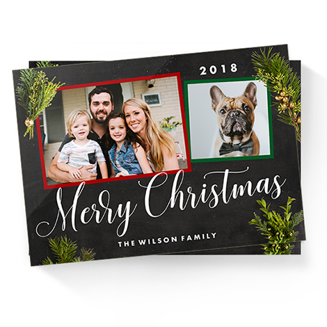 Christmas & New Year Personalised Cards