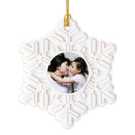 SNOWFLAKE CHRISTMAS ORNAMENT