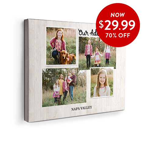 70% off 16x20 Canvas Prints
