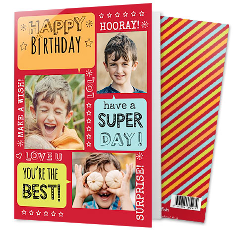 Card Image With A Girl