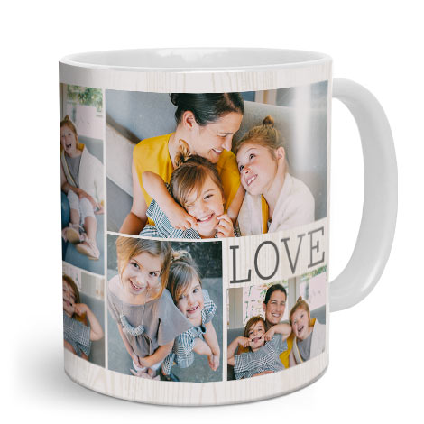 Photo Mugs Print Personalised Collage Photo Mugs Print Personalised Collage