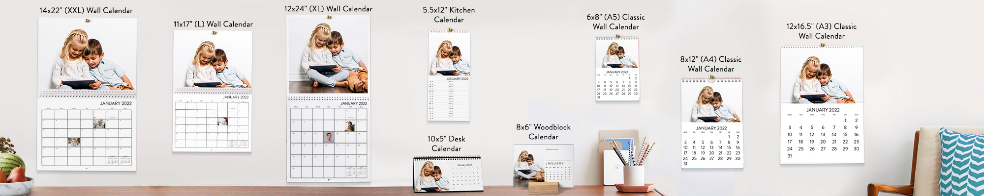 Personalised Calendars Photo Calendars Snapfish Uk
