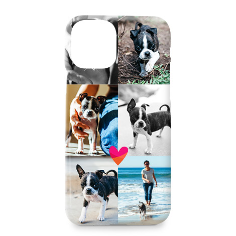 Phone case with dog images