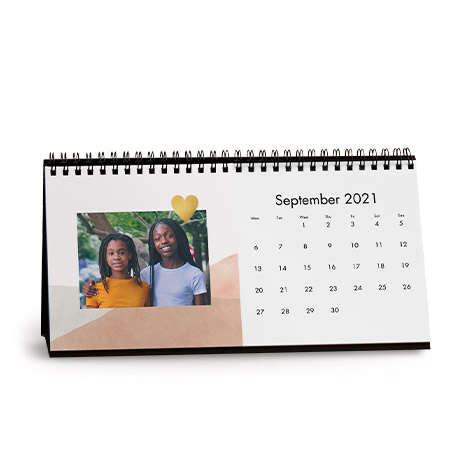 Dip Dye Desk Calendar