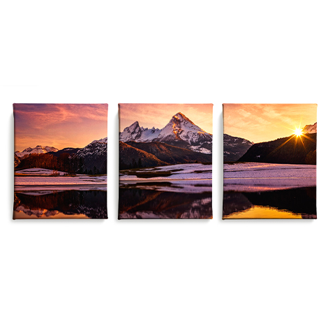 Split Photo Tile, Set of 6, Landscape | Split Photo Tile Sets | Home ...