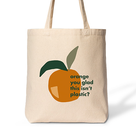 Gusseted Cotton Tote Bag