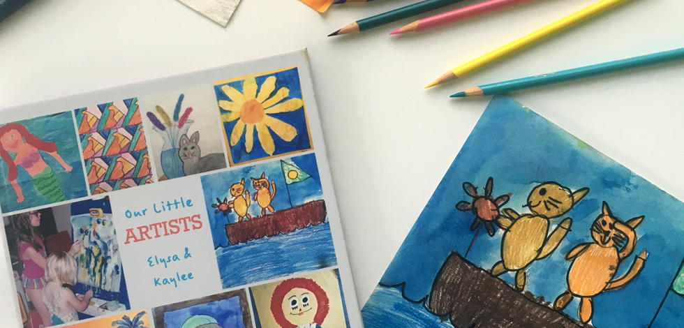 Transform Childhood Artwork Into a Photo Book