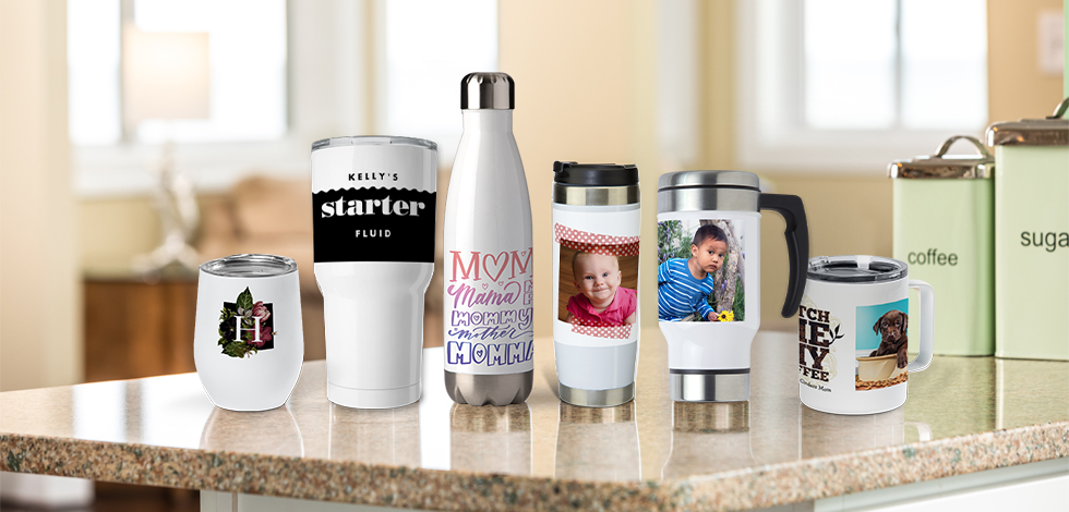 NEW PERSONALIZED PHOTO MUGS