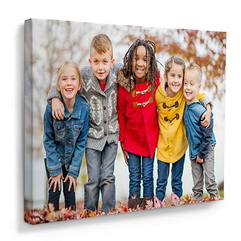 Canvas Print Image With Family