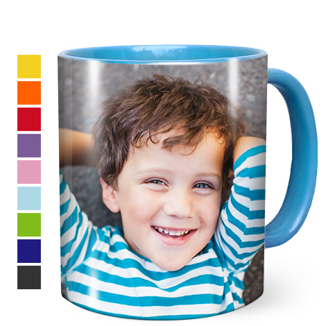 Coloured Coffee Mugs 11oz