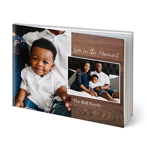  Personalized Photo Book 8.5x11 Hard Cover - Print Your own  Memory Book, Photo Album, Photo Gifts (20 Photos) : Home & Kitchen