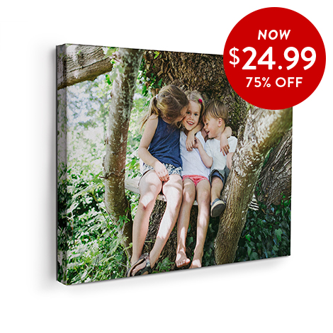 Up to 75% off Canvas Prints