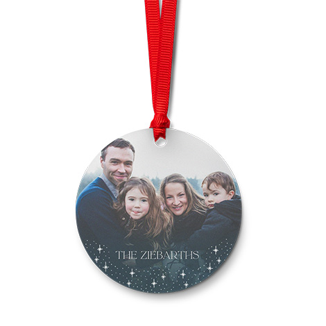Icon Frosted Acrylic Ornament