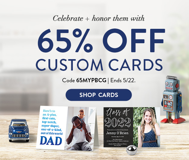 65% off Cards