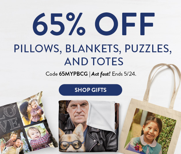 65% off select gifts