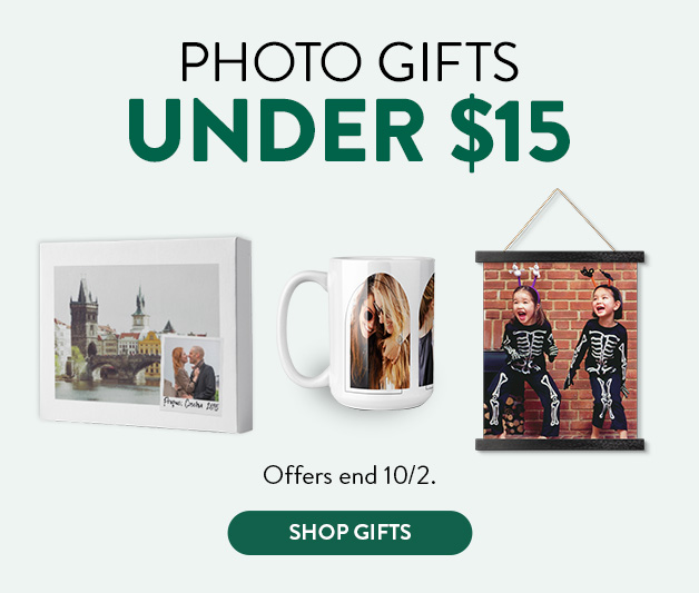 Gifts $15 and Under