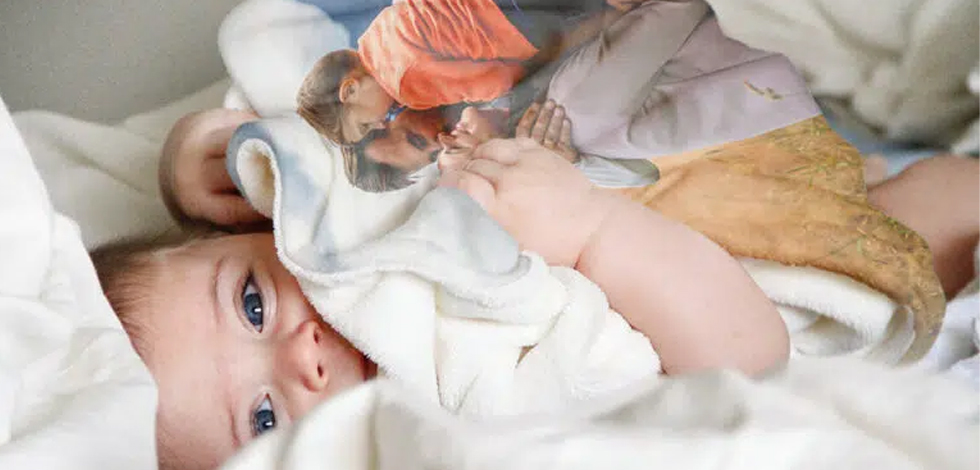 Wrap Up Loved Ones in a Super Cozy & Cute Personalized Photo Blanket