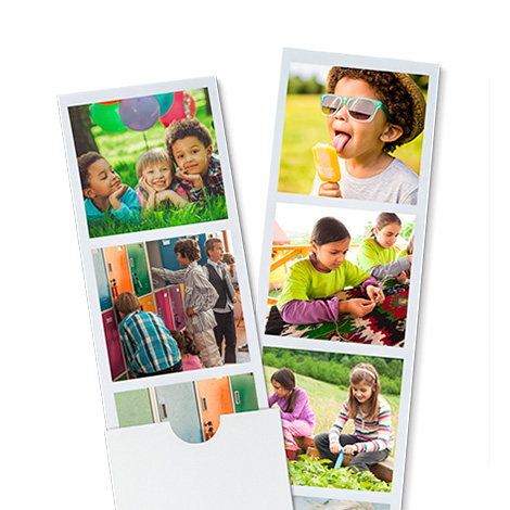 Magnetic Photo Booth Strips