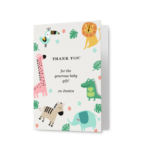 Kid Thank You Cards