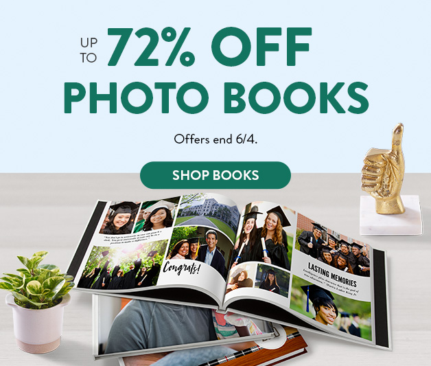 Up to 72% off Photo Books